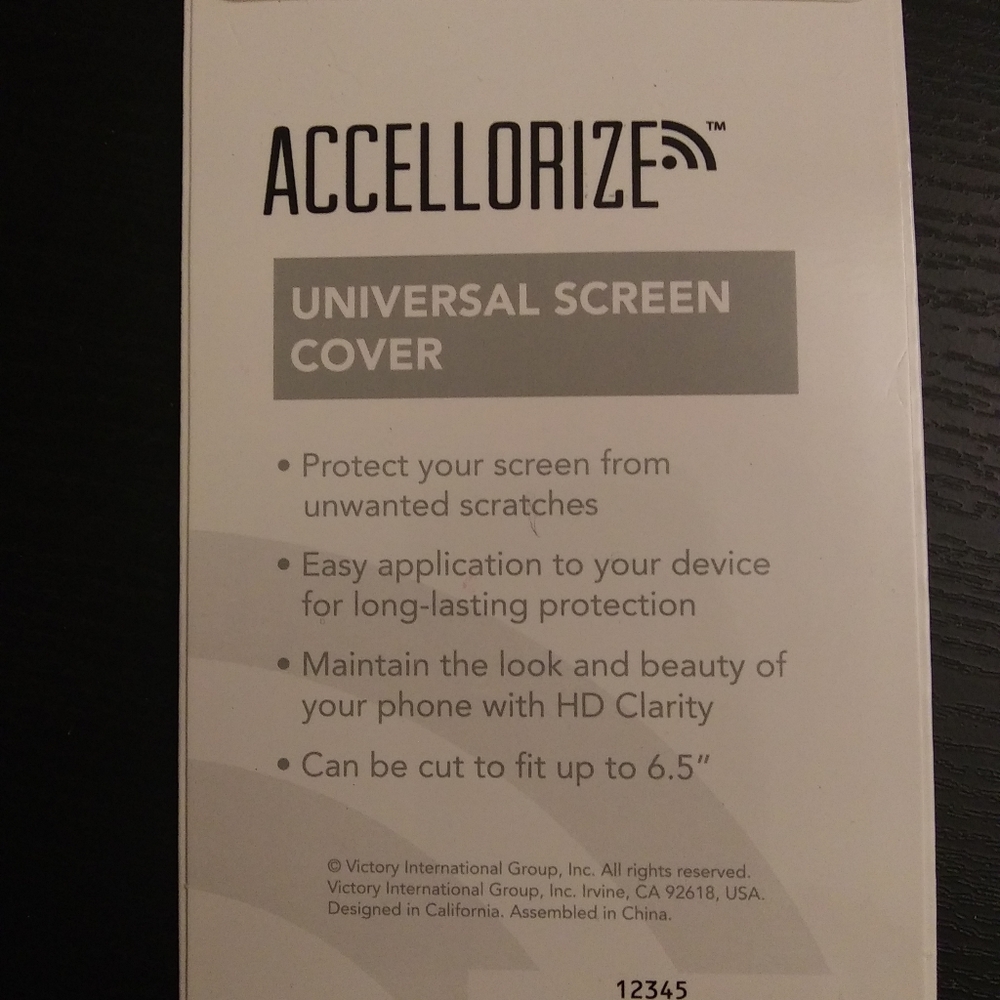 ACCELLORIZE Universal screen cover